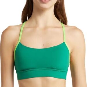 OUTDOOR VOICES FreeForm Sports Bra in Green